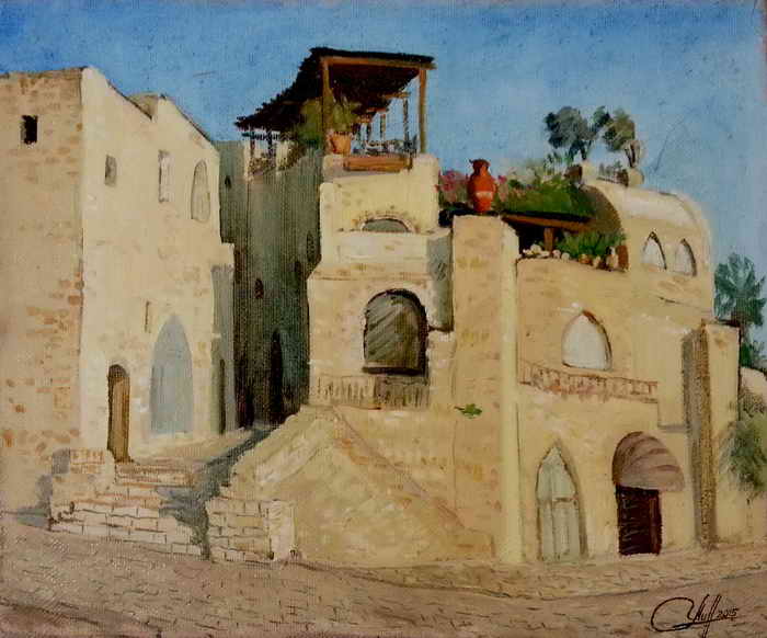Old Jaffa's buildings