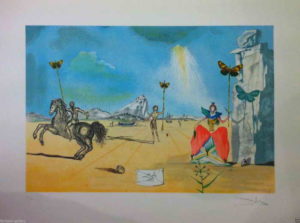 Butterfly Queen by Salvador Dali