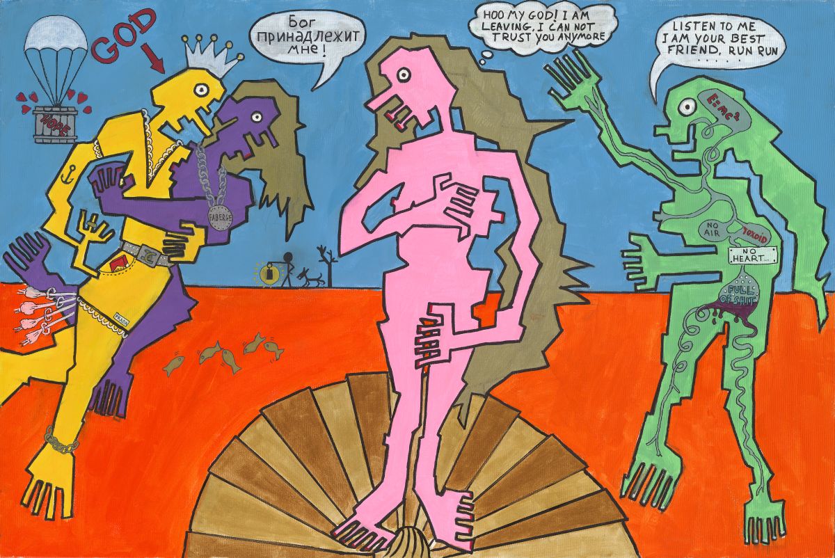 YELLO 名画スウェット birth of VENUS 絵画セットアップ 【公式通販】