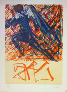 Blue Angel, by Salvador Dali