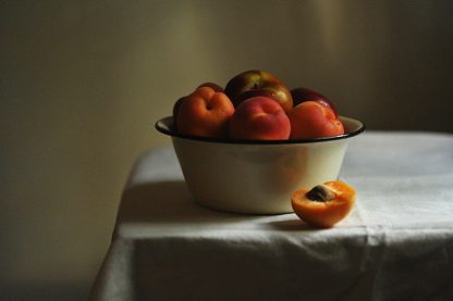 Apricots and plums