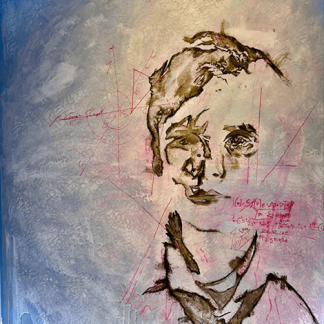 FORMULA BY Eli Nachshon Zook Acrylic and oil on canvas 2025