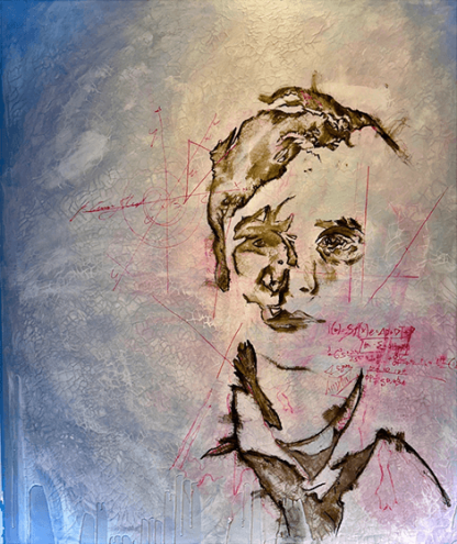 FORMULA BY Eli Nachshon Zook Acrylic and oil on canvas 2025