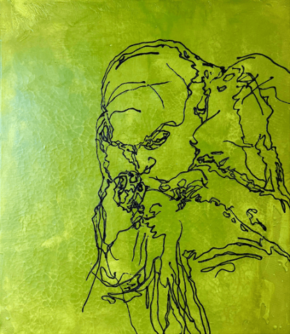 UNTITLED Eli Nachshon Zook Acrylic and oil on canvas 2025