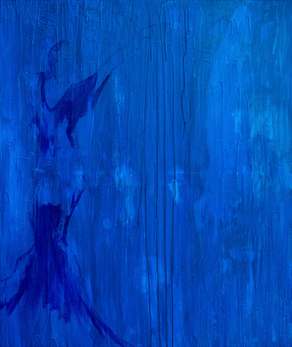 LINGER Eli Nachshon Zook Acrylic and oil on canvas 2025