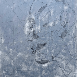 BORDERS Eli Nachshon Zook Acrylic and oil on canvas 2025