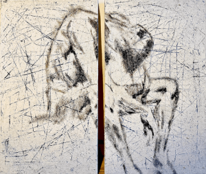 NOISE WITHIN Eli Nachshon Zook Acrylic and oil on canvas 2025