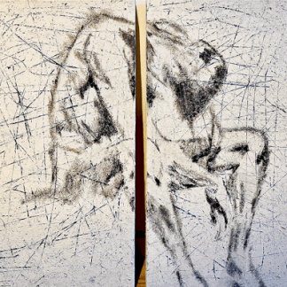 NOISE WITHIN Eli Nachshon Zook Acrylic and oil on canvas 2025
